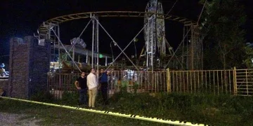 Lunapark kazası! 1 polis öldü