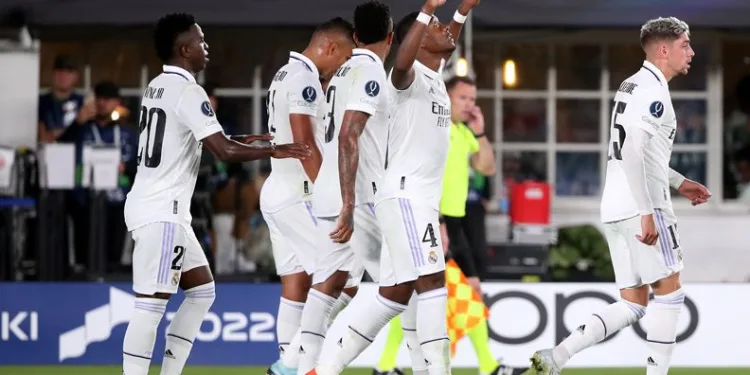 Süper Kupa’nın sahibi Real Madrid