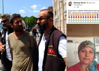 Eşini öldürüp paylaşım yapmıştı! Yakalandı