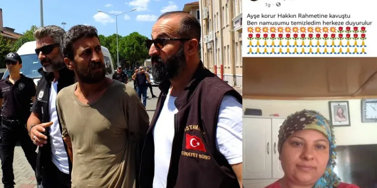 Eşini öldürüp paylaşım yapmıştı! Yakalandı