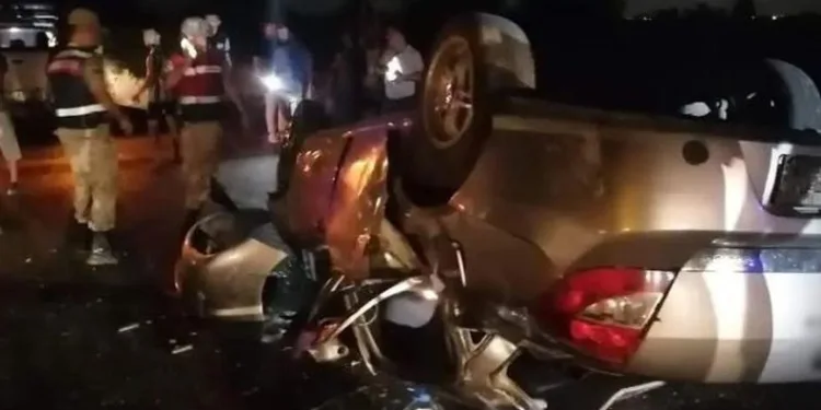 Hatay’da trafik kazasında 6 kişi yaralandı