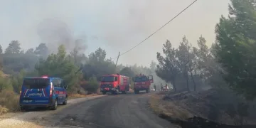 Manisa Kula’daki orman yangını kontrol altında