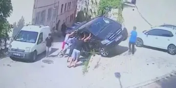 Bursa’da hareket eden minibüsü böyle tuttular