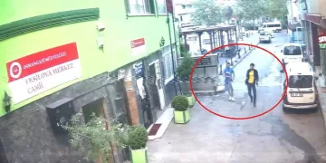 Bursa’da camideki hırsızlık kameraya yansıdı