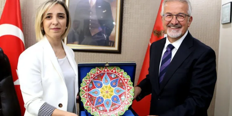 Turgay Erdem’den Nilüfer İlçe Emniyet Müdürü’ne ziyaret