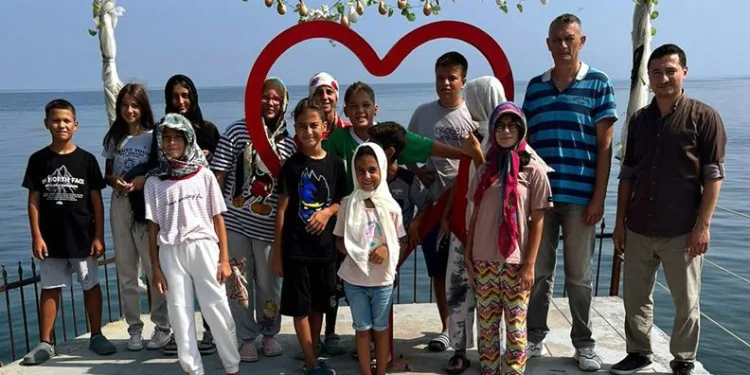 Bursa’da Kur’an Kursu öğrencileri veda buluşmasında