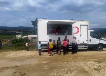 Kızılay’dan Bursa Yenişehir’e yardım eli