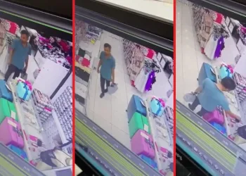 Bursa’da giyim mağazasında hırsızlık