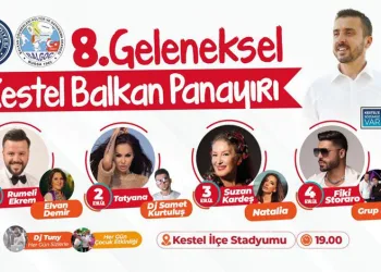 Bursa Kestel’de Balkan Panayırı heyecanı