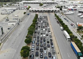Kapıkule Sınır Kapısı’nda uzun araç kuyrukları