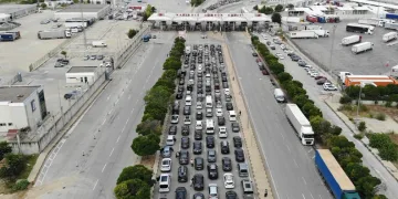 Kapıkule Sınır Kapısı’nda uzun araç kuyrukları