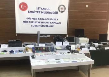 Sahte belge düzenleyen şebekeye operasyon