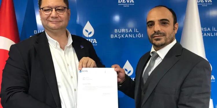 DEVA Mudanya İlçe Başkanlığı’na Özdemir atandı