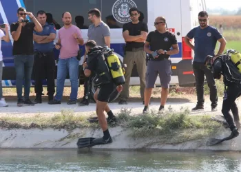 Sulama kanalına giren şahıs kayboldu