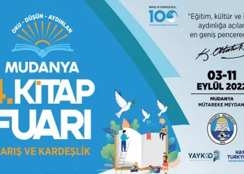 Mudanya’da 4. Kitap Fuarı başlıyor