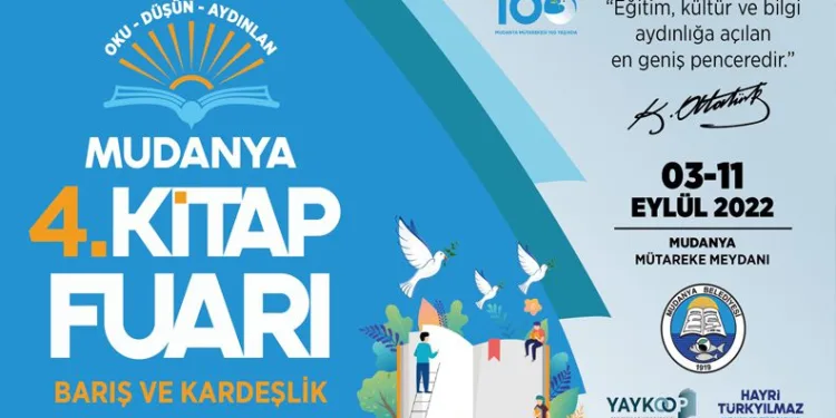 Mudanya’da 4. Kitap Fuarı başlıyor