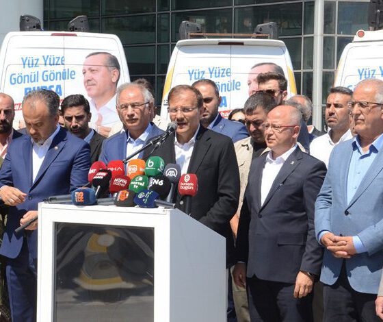 AK Parti Bursa ilçelerde vatandaşlarla buluşacak