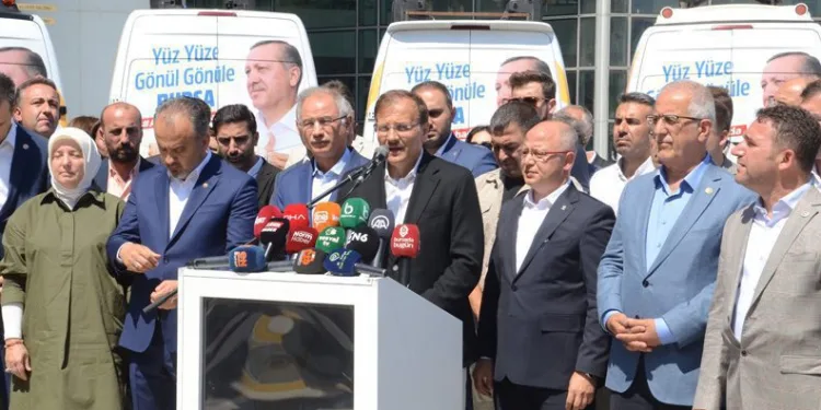AK Parti Bursa ilçelerde vatandaşlarla buluşacak