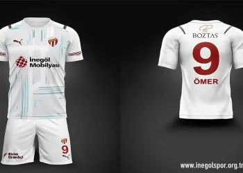 İnegölspor yeni sezon formalarını tanıttı