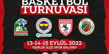 Gemlik zeytini basketbol turnuvası programı belli oldu
