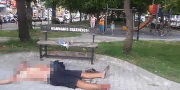 Çocuk parkında cinayet
