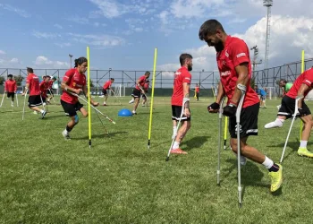 Ampute Milli Futbol Takımı’nın Kocaeli kampı sona erdi