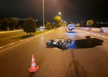 Aydın’da kaza yapan motosiklet sürücüsü hayatını kaybetti