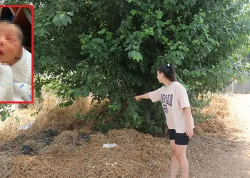 10 günlük bebeği ölüme terk ettiler