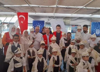 ‘Mavi Tur’la sünnet şöleni