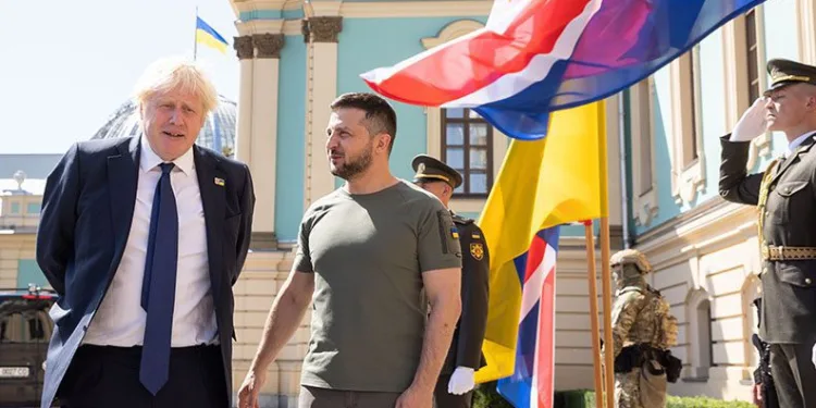 İngiltere Başbakanı Johnson’dan Kiev’e sürpriz ziyaret