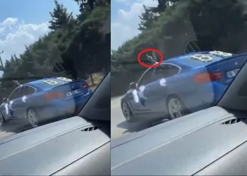Bursa’da maganda dehşeti! Gelin arabasından ateş açtı