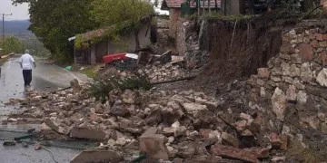 Bursa Harmancık’ta sağanak ve taşkın hasara yol açtı