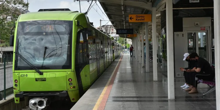 Bursa’da 4 istasyon arasında sefer yapılamayacak