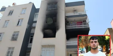 Eşi, çocuğu aldıracağını söyleyince evi yaktı