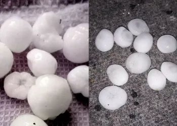 Bursa’da ceviz büyüklüğünde dolu yağdı
