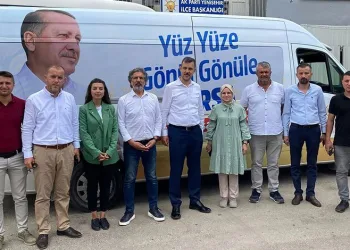 AK parti teşkilatları tam kadro Yenişehir’de