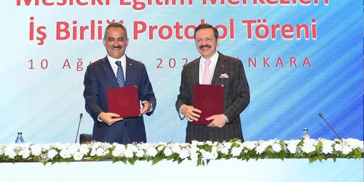 MEB ile TOBB arasında iş birliği yapıldı