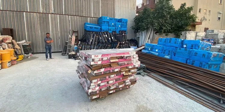 İnşaat şantiyesinden 1 milyon liralık hırsızlık iddiası