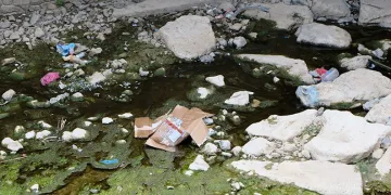 Gümüşhane’nin Harşit Çayı çöplüğe döndü