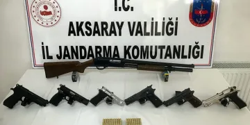 Aksaray’da düğün magandalarına baskın: 6 gözaltı