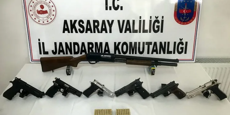 Aksaray’da düğün magandalarına baskın: 6 gözaltı