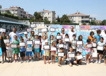 Nilüfer’de çocukların sertifika heyecanı