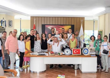 Karacabey, yabancı ziyaretçileri ağırladı