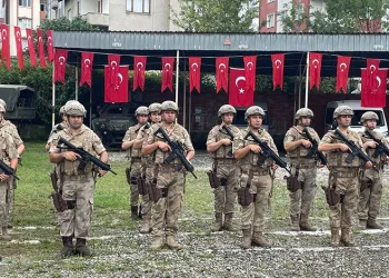 120 komando dualarla Suriye’ye uğurlandı