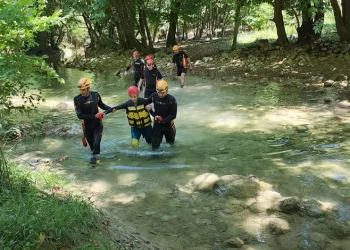 Karabük’te mahsur kaldıkları kanyondan 25 saat sonra kurtarıldılar