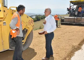 Yenişehir’de asfaltlama çalışmaları hızlandı