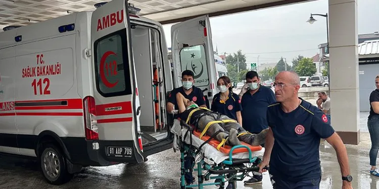 Düzce’de patpat uçuruma uçtu: 4 yaralı