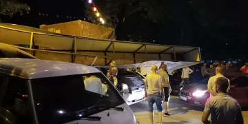 Bursa’da Kültür Park’ta faciadan dönüldü