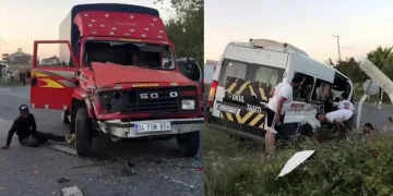 İstanbul’da feci kaza: 2’si ağır 8 yaralı