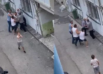 Bursa’da çocukların kavgasına büyükler karıştı